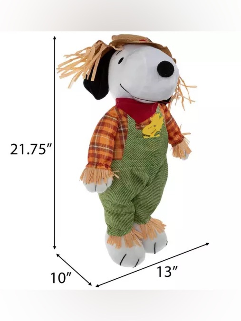 Standing Scarecrow Snoopy - Picture 3 of 4